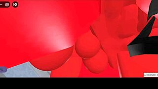 Demon Fucks Succubus Slut in Doggystyle with Creampie on Sofa