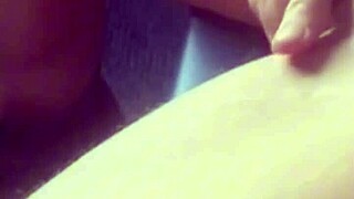 playing with my pussy by a window hoping someone sees me cum