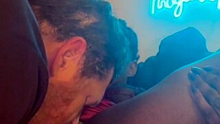 Ever Seen Amateur Ebony Pussy Licked and Fucked Hard in Homemade Doggystyle? Watch This!