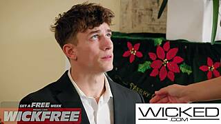 Blonde busty babe rides and deepthroats cock in missionary and cowgirl positions