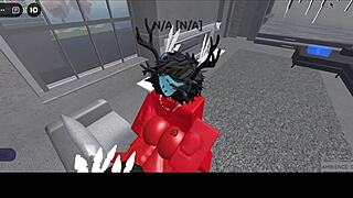 Demon Fucks Succubus Slut in Doggystyle with Creampie on Sofa