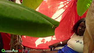 Herbal lady bent over for doggystyle