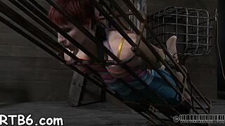 Four Beauties Locked in a Petite Cage! Watch Them Suck and Fuck Hard for Rough Orgasm!