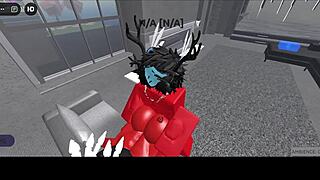 Demon Fucks Succubus Slut in Doggystyle with Creampie on Sofa