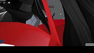 Demon Fucks Succubus Slut in Doggystyle with Creampie on Sofa