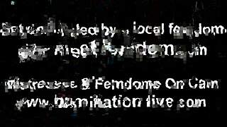 you be my pathetic slave today, get spanked and bound