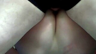 Cute milf with big ass gets her pussy slammed to squirting orgasm