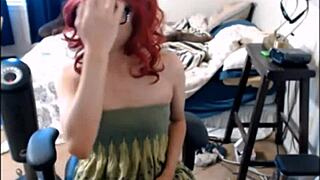 I watched a hot shemale cum hard on cam. Couldn't look away!