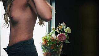 Blonde Client Gets Sensual Massage with Deep Pussy Licking - Ella Reese, Khloe Kingsley