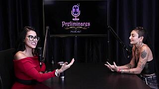 Latina strips in lingerie interview