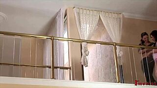 Satine Phoenix and Franchezca Valentina's Lesbian Kissing Turns to Intense Licking