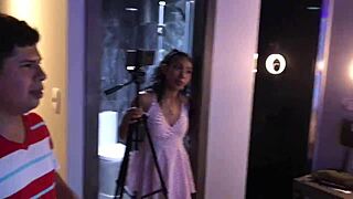 innocent big ass latina joins fake casting with my assistant