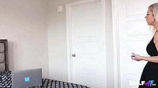 Tech support, Alana Luv, blonde MILF blowjob