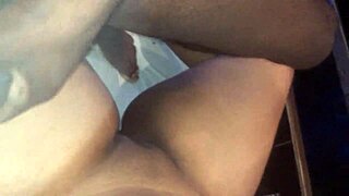 the chubby dominican woman from the caribbean enjoys oral sex on her big clit and ass