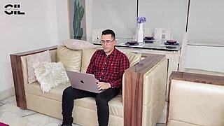 Rough sex with my teacher just to pass this semester at university, part 1 - Salome Gil