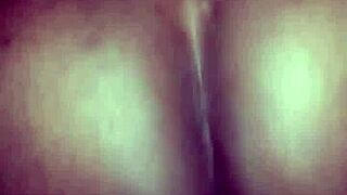 sexy ebony riding his step brother big dick