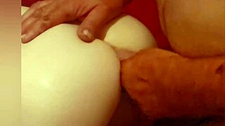 irishlass takes a casual ride on a hard cock