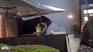 Eating Pussy At Fast Food.