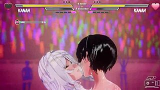 lesbian pussy sex battle intensifies wildly