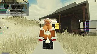 Wild Roblox Porn Action in Wet Scene!