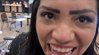 Eating Pussy At Fast Food.