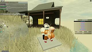 Wild Roblox Porn Action in Wet Scene!