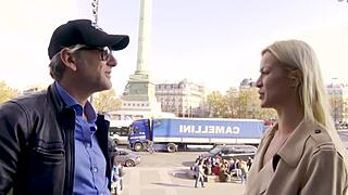 Cherry Kiss Blonde Enjoys Doggystyle Bending Over