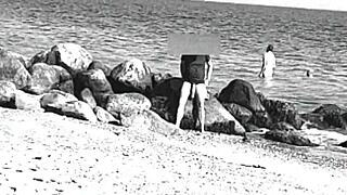 Huge 10-inch monster cock spotted on a nude beach today