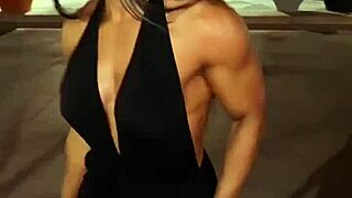 Hot Female Muscle Babe FBB 31 Showcases Erotic Body