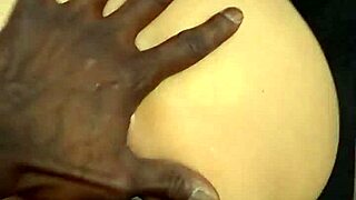 Big Black Cock Fucks Interracial Creamy Pussy Deeply