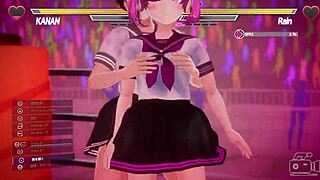 Intense Lesbian Battle Unfolds Passionately