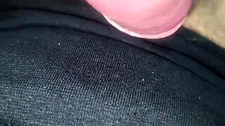 Stepmom's Risky Encounter with Stepson Finding Her Panties