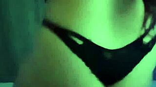 gostosa bunduda halloween with big ass in lingerie