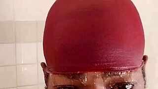 kisses with my roommate after workout