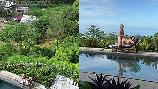 Real Public Sex Outdoors with Angles and Facial Cum