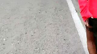 Latina Whore Flaunts Ass And Tits On Mexican Public Road