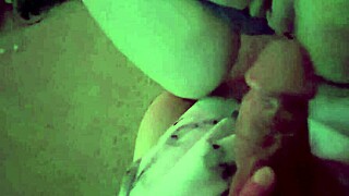 I'm riding this monster cock in my g-string!