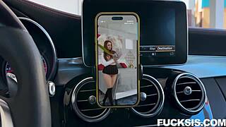 Stepsister's Seductive Act Sparks Forbidden Affair