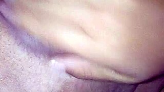 She masturbates alone in the bathroom