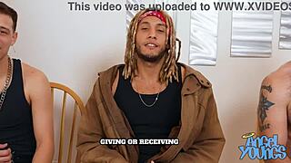 angel young fucks all three dates in rough double penetration