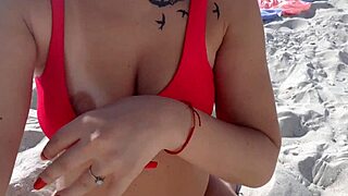 So many watched me masturbate on busy beach today