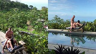 Real Public Sex Outdoors with Angles and Facial Cum