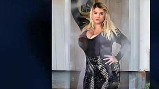 Huge boobs tease in sexy BBW milf wives