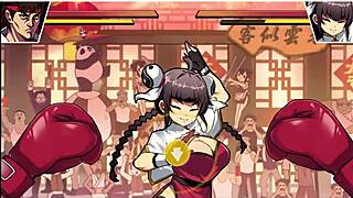 Female fistism unfolds with big tits and ass in part one