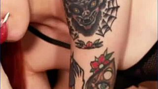 redhead victoria teased and edged by classmate