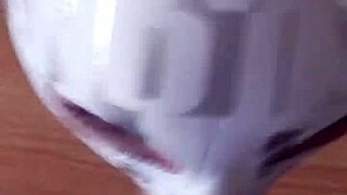 Vilja As Sex Doll In Tight Zentai Gagging Roughly