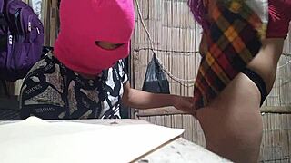 Muscular classmate visits countryside home for dirty sex proposal