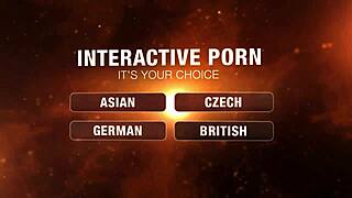 Young Euro Redhead Trains With Monster Cock Outdoors