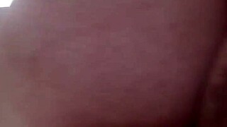 prostitute sitting on cock moaning with finger in tight ass