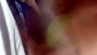 Young lady swallows after giving head